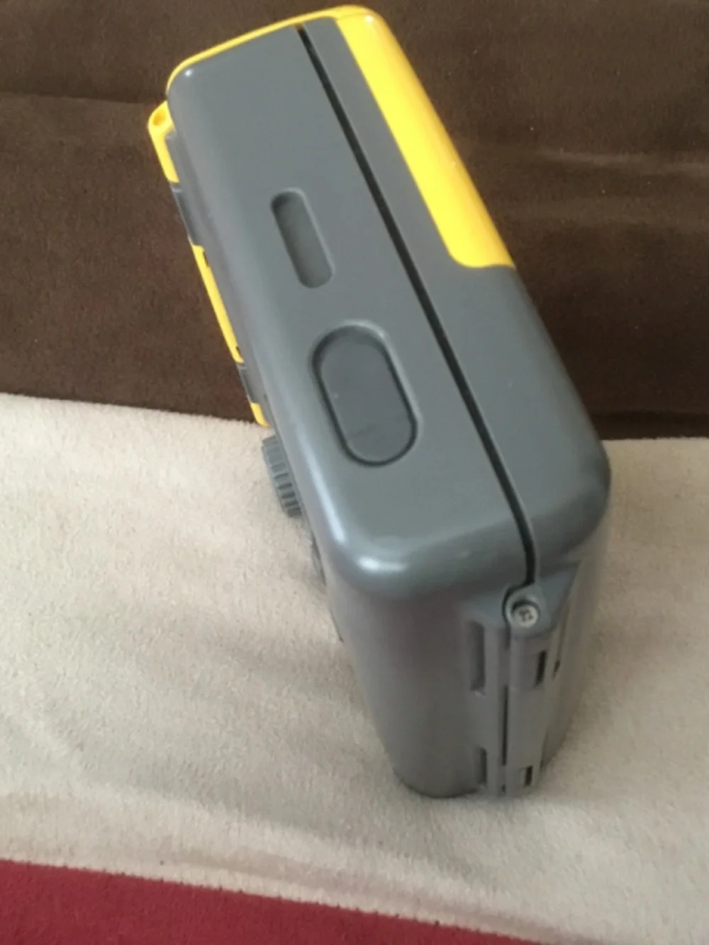 Sony Sports Walkman WM-SX34 Portable Cassette Player Yellow Auto Reverse-WORKING